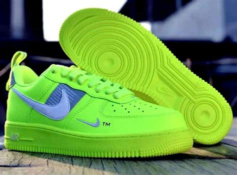 nike air force neon groen|air force 1 green suede.